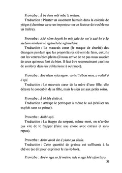 Dictionnaire des proverbes Ekañ