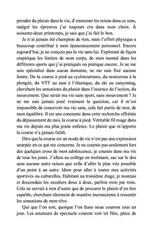 Rien ne sert de courir... et pourtant