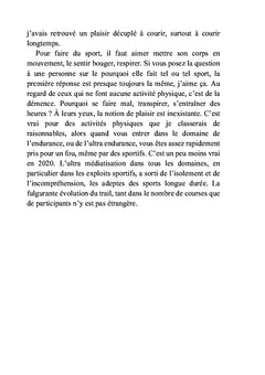 Rien ne sert de courir... et pourtant
