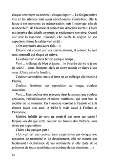 Le cahier vert