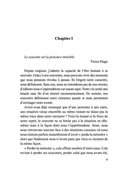 À présent, je me souviens
