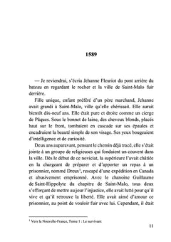 Vers la Nouvelle-France