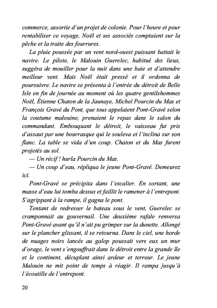 Vers la Nouvelle-France