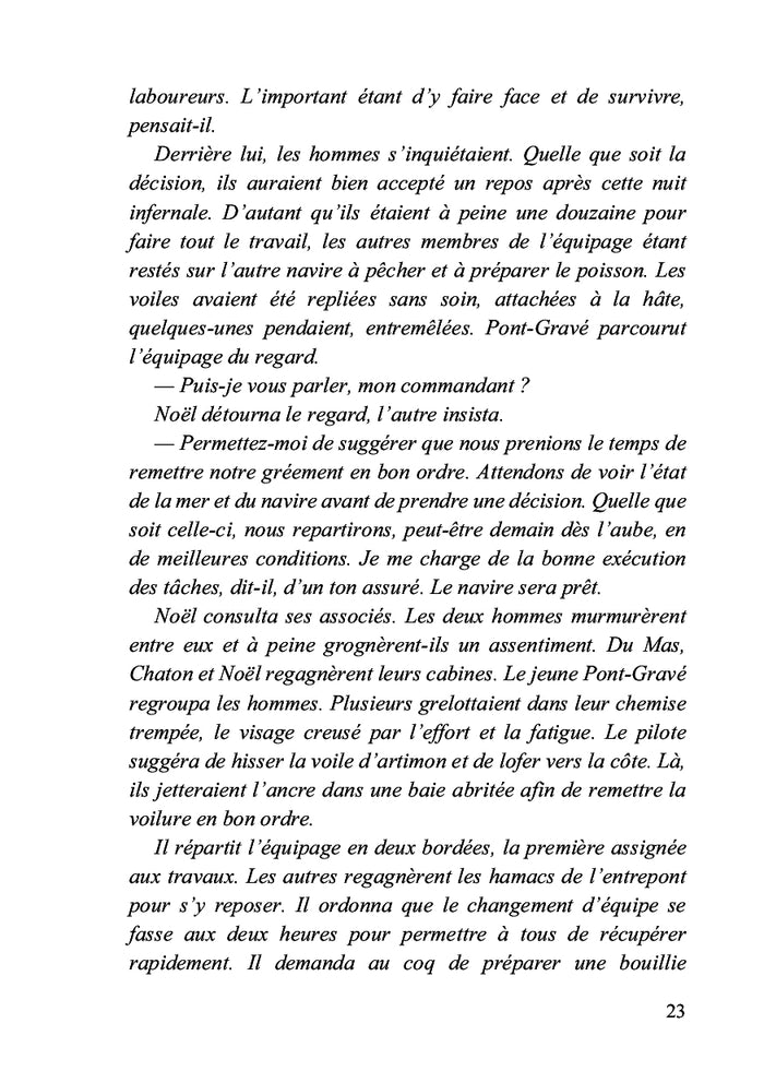 Vers la Nouvelle-France