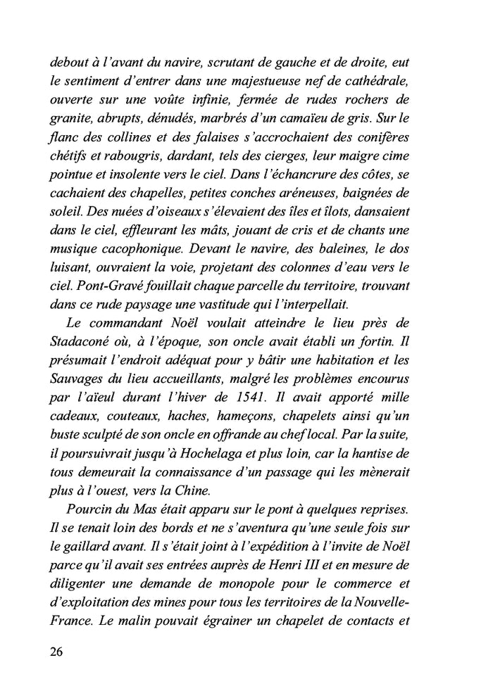 Vers la Nouvelle-France