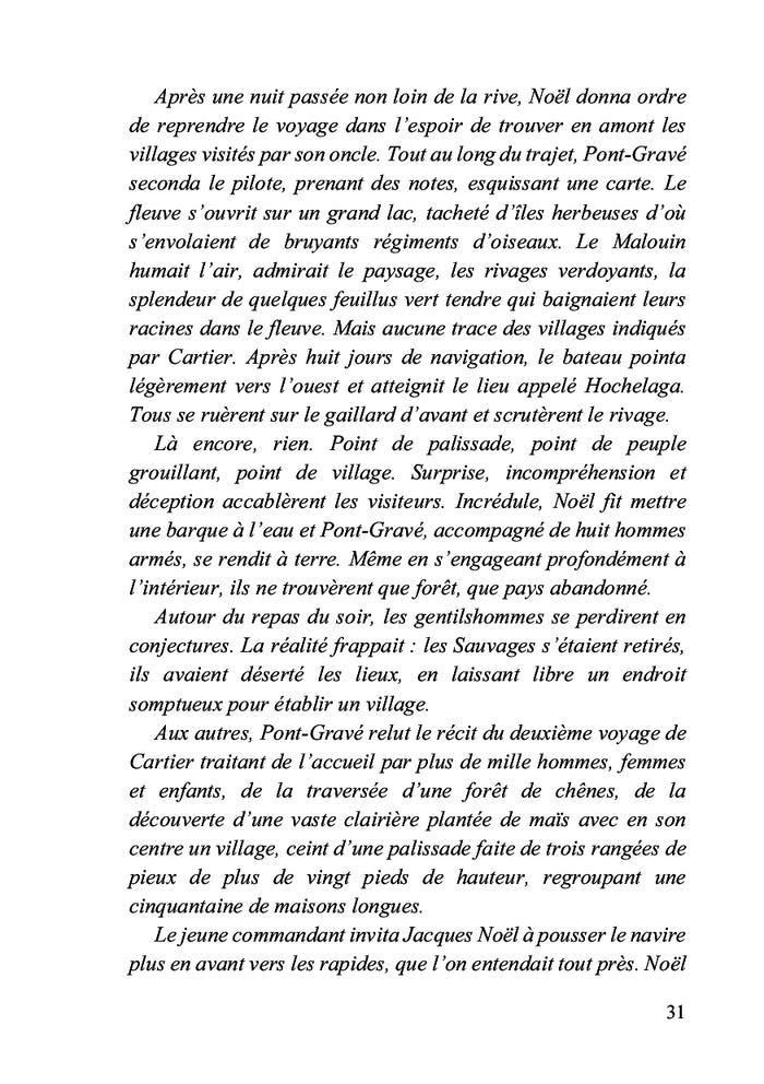 Vers la Nouvelle-France