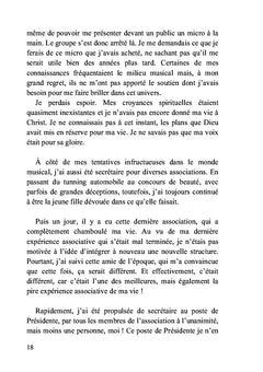 Du désespoir, il m'a sortie