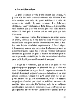 Du désespoir, il m'a sortie