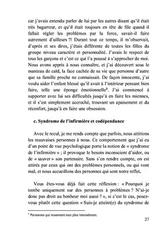 Du désespoir, il m'a sortie