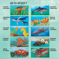 Les Animaux marins - 300 stickers repositionnables