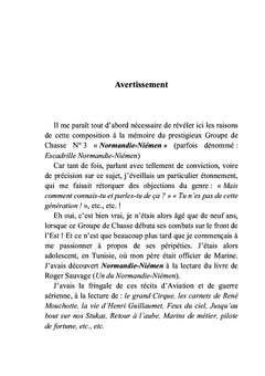 Mémoire à la gloire de Normandie-Niémen