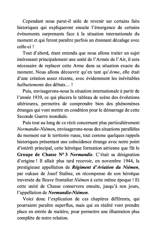 Mémoire à la gloire de Normandie-Niémen