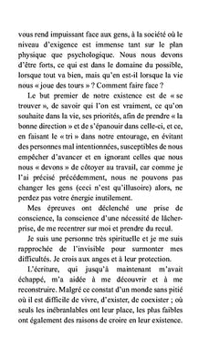 Notre existence dans la vie