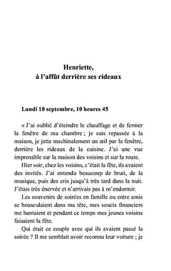 La couleur des rideaux