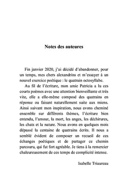 Chemin 2 plumes