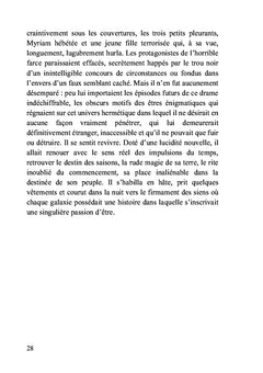 Aux ténèbres des veuves