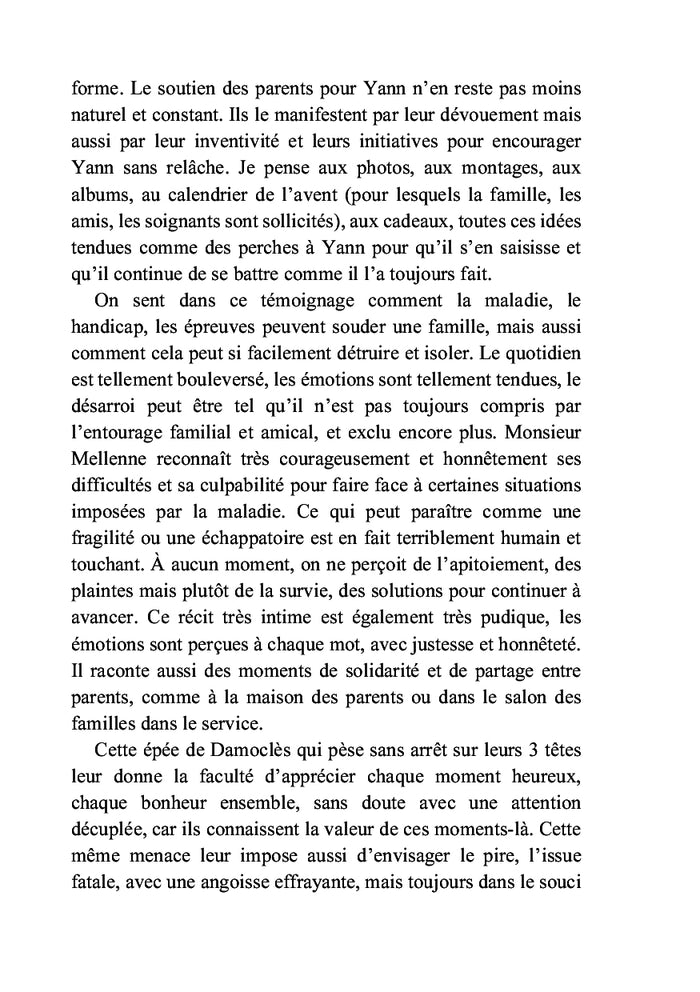 Notre vie sur un fil