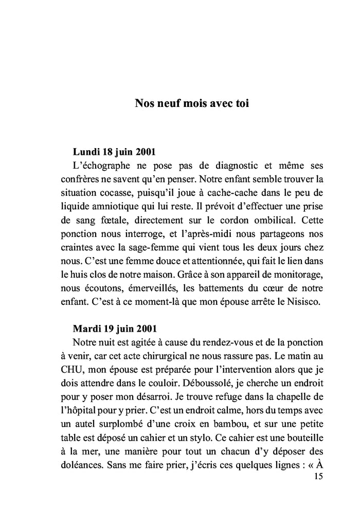 Notre vie sur un fil