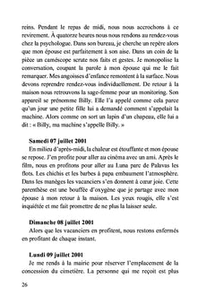 Notre vie sur un fil