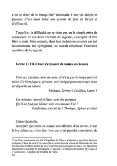 Lettres à Gabrielle