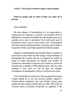 Lettres à Gabrielle