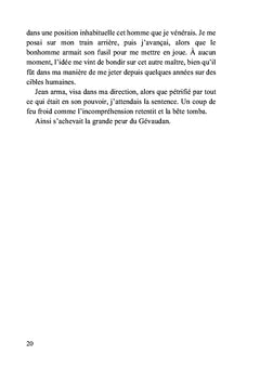 Mille jours en Gévaudan