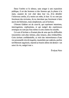 Un sens à la vie, malgré tout