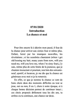 Mon histoire