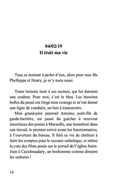 Mon histoire