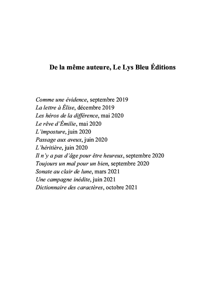 Les déclinaisons de l'amour