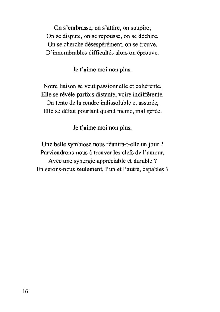 Les déclinaisons de l'amour