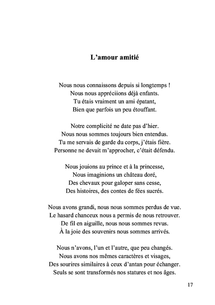 Les déclinaisons de l'amour