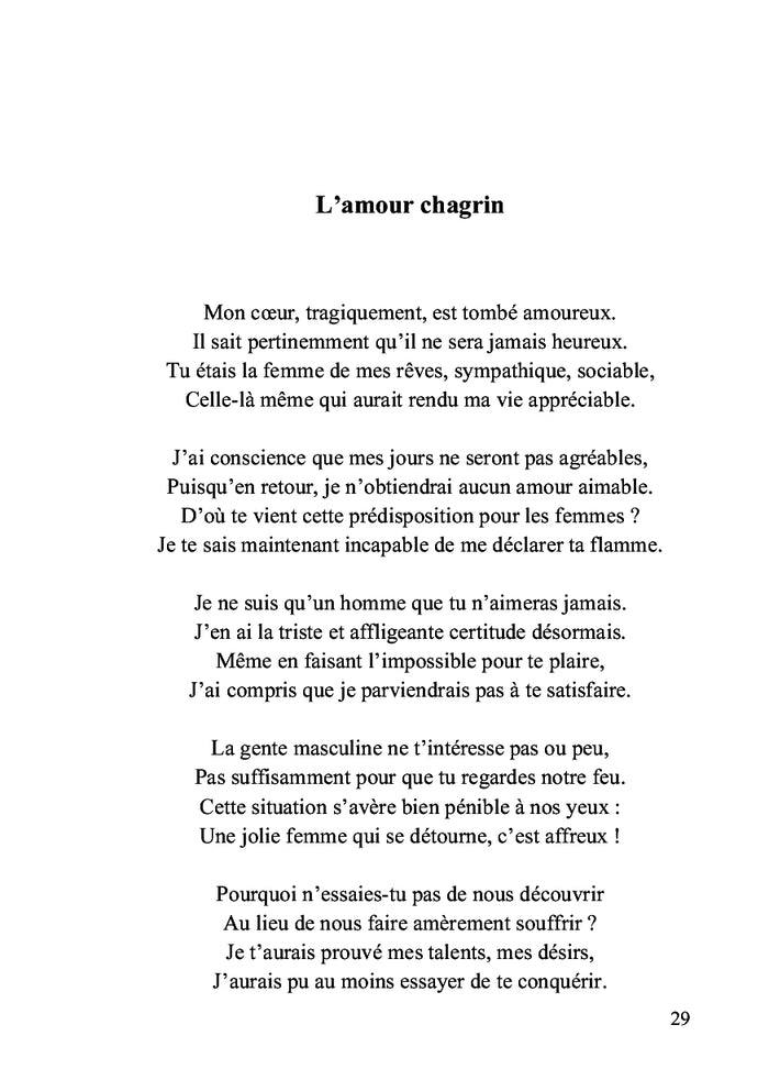 Les déclinaisons de l'amour