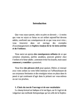 Petits et grands traumatismes de la vie intra-utérine