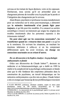 Petits et grands traumatismes de la vie intra-utérine