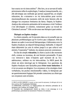 Petits et grands traumatismes de la vie intra-utérine