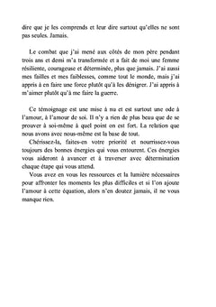 Merci, papa, de m'avoir rendue invincible