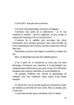 Merci, papa, de m'avoir rendue invincible