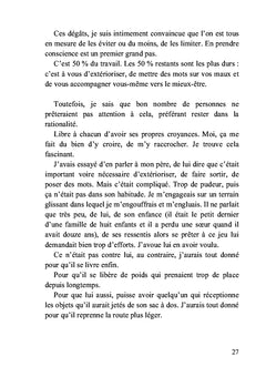 Merci, papa, de m'avoir rendue invincible