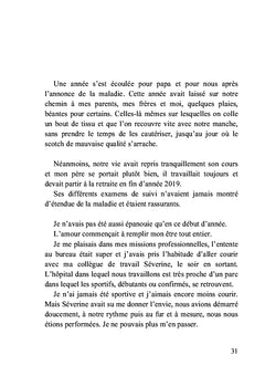 Merci, papa, de m'avoir rendue invincible