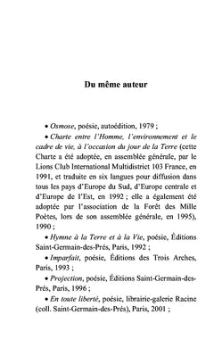Au crépuscule de l'âme