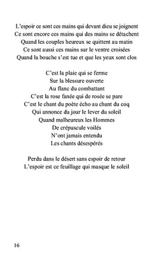 Au crépuscule de l'âme