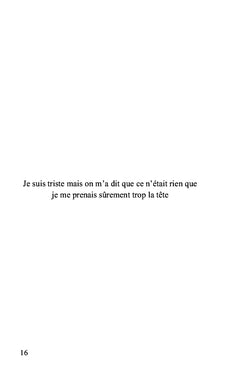 S.O.S des mots un peu tristes !