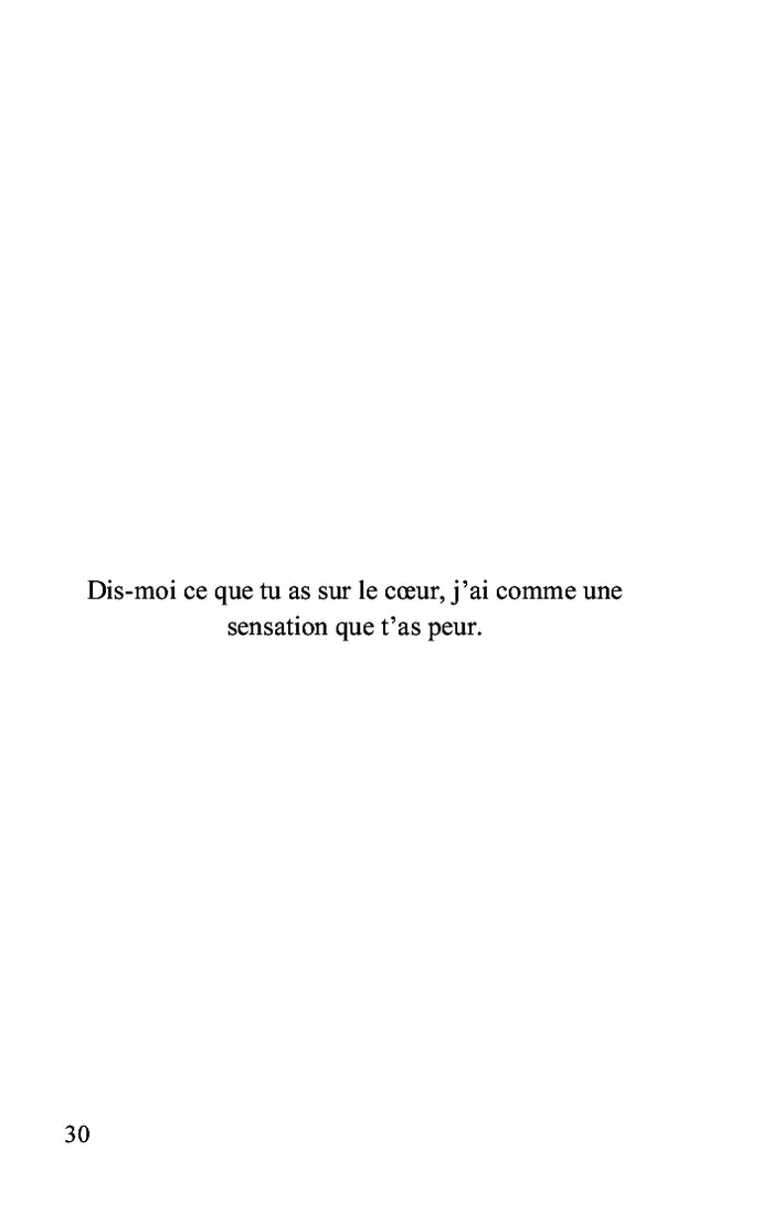 S.O.S des mots un peu tristes !