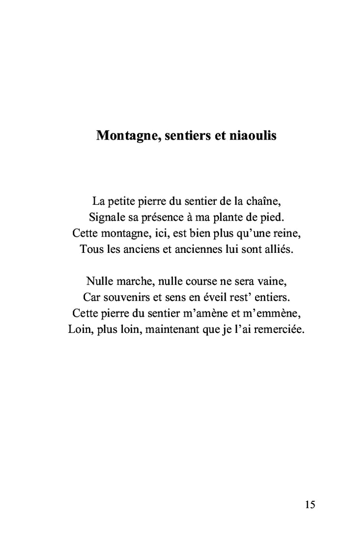 Poésies nomades et autres histoires...