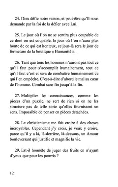 Petites pensées en passant