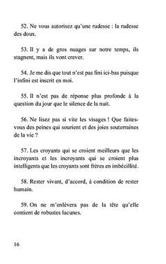 Petites pensées en passant