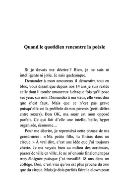 La poésie de ma vie