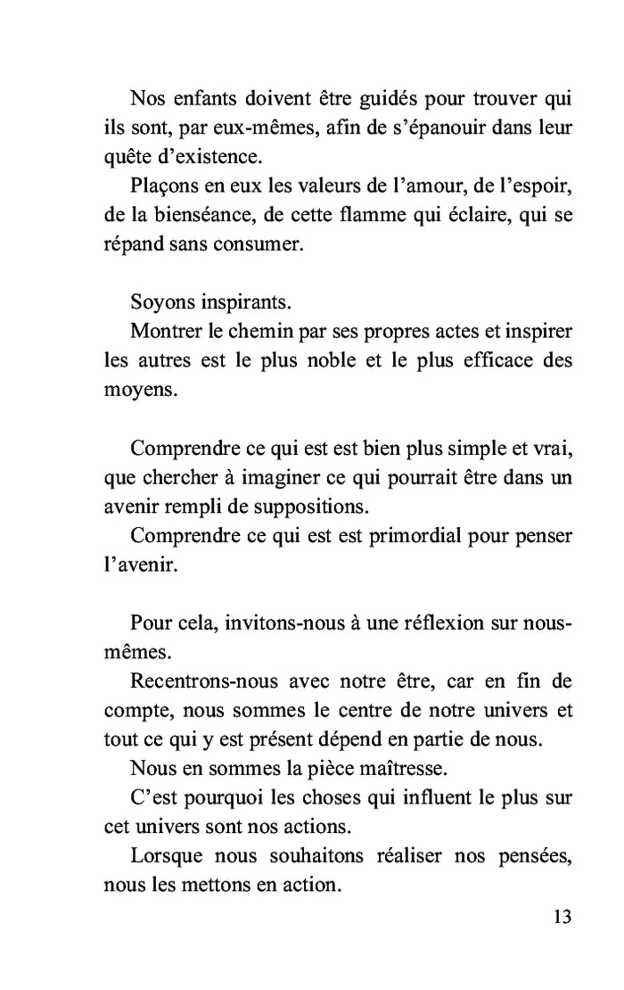 Mon enfant, voilà la vie