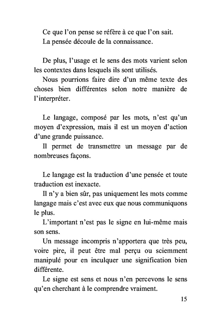 Mon enfant, voilà la vie